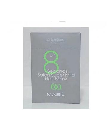 MASIL 20pcs hair mask 8 Seconds Salon Super Mild (Green - Buy Online on GoSupps.com