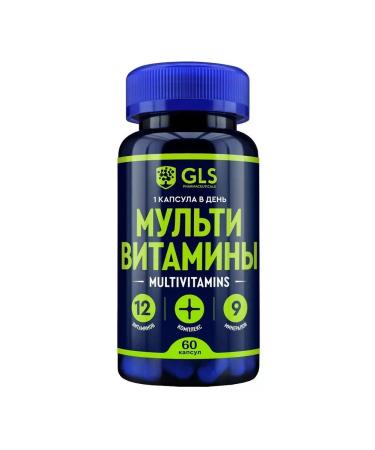 Global Healthcare LLC GLS multivitamins 12+9 n60 caps 420 mg