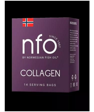 Norwegian Fish Oil AS NFO Collagen N14 Sasha Packet for 5.3 g pores