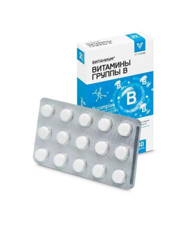 VTF LLC B vitamins Vitanium N30 table 440 mg - 2 pcs - Buy Online on GoSupps.com