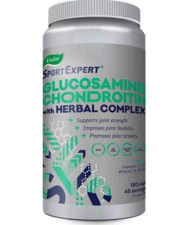 Evalar JSC SPORTEXPECT GLUKOZAMAMIN KHondroitin N180 caps 0.76g