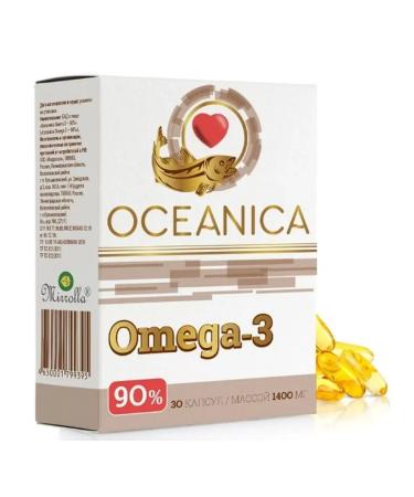 Mirrolla LLC Oceanic Omega 3-90% N30 caps 1400 mg