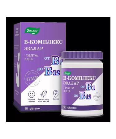 Evalar JSC B vitamins N90 Table P O 0.2g