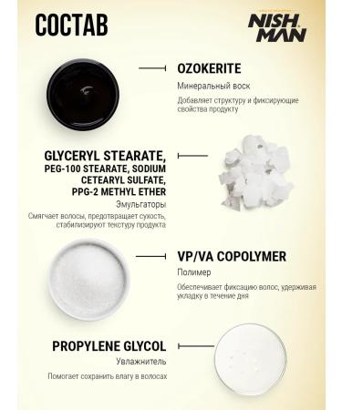 NISHMAN Hair styling paste - Buy Online on GoSupps.com