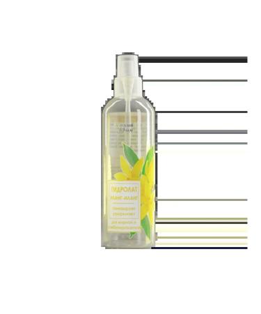 Green Crimea Hydrolat Ilang-Ylang for Faces and Hair Crimean tones - Buy Online on GoSupps.com