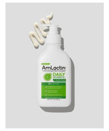 AmLactin Nourishing lotion with 12% lactic acid AHA 225g - Buy Online on GoSupps.com