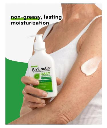 AmLactin Nourishing lotion with 12% lactic acid AHA 225g - Buy Online on GoSupps.com