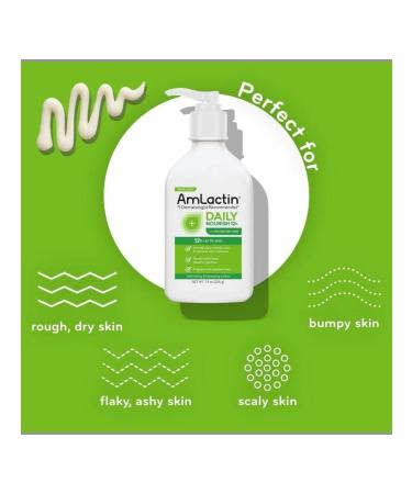 AmLactin Nourishing lotion with 12% lactic acid AHA 225g - Buy Online on GoSupps.com