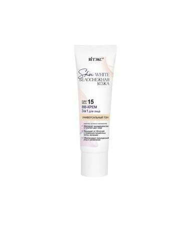 Vitex BB-cream 3 B1 for face SPF 15 Universal tone 30 ml - Buy Online on GoSupps.com