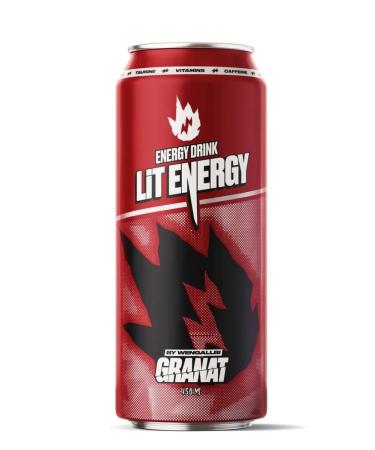 Lit Energy Granat 24pcs 450 ml Energy drink - Buy Online on GoSupps.com