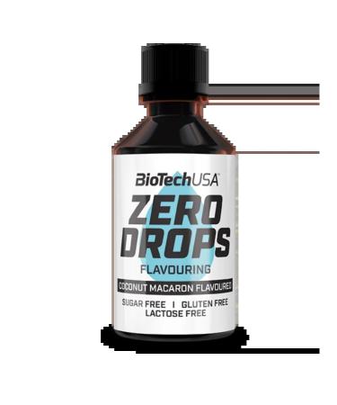 BioTechUSA Zero Drops Sugar -replacement coconut almond cookies