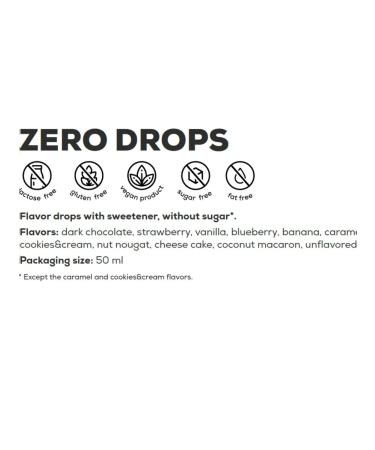 BioTechUSA Zero Drops Sugar -replacement coconut almond cookies - Buy Online on GoSupps.com