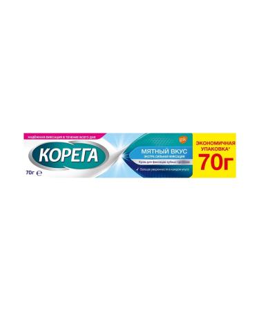 Korega Cream for fixing dentures Neutral taste 70g