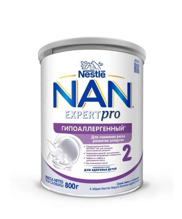 NAN/Dry mixture/Growth milk Hypoallergenic mixture dry for children from 6 months 800 g