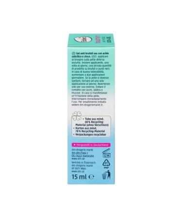 Balea Acne gel - SOS Skin Pure 15 ml 3 pcs - Buy Online on GoSupps.com