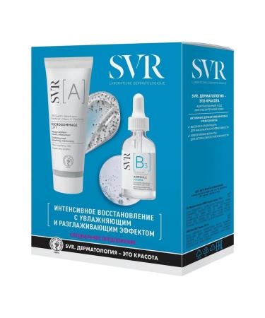 SVR Ampulaer V3 set of hydra 30ml + scrub-mask 70g