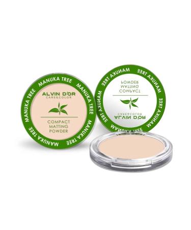 Alvin D'or Compact matting powder Manuka Tree tone-02