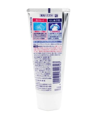 KAO Toothpaste from caries and smell 110 g - Buy Online on GoSupps.com