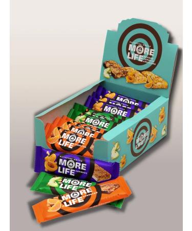 More Life Baton Musly with blueberries 32 g - 25 pcs - Buy Online on GoSupps.com