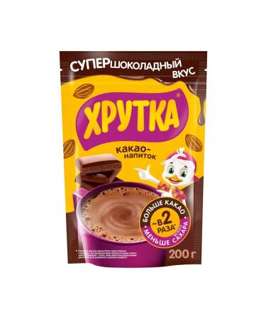 Khrutka Cocoa-drinker Superchocular taste is fast-soluble 200g - Buy Online on GoSupps.com