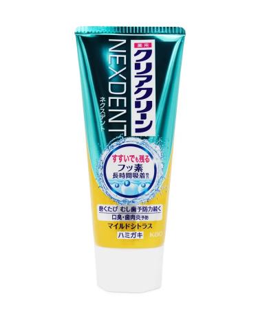 KAO Toothpaste from caries citrus and mint 120 g - Buy Online on GoSupps.com