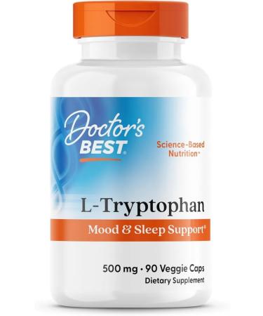 Doctor's Best L-tripthophan L-Tryptophan 500 mg 90 capsules