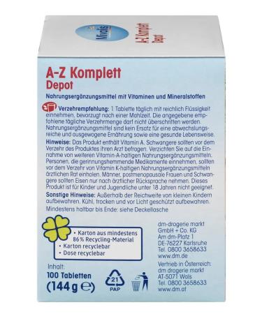 Mivolis Full -fledged complex of vitamins Germany - Buy Online on GoSupps.com