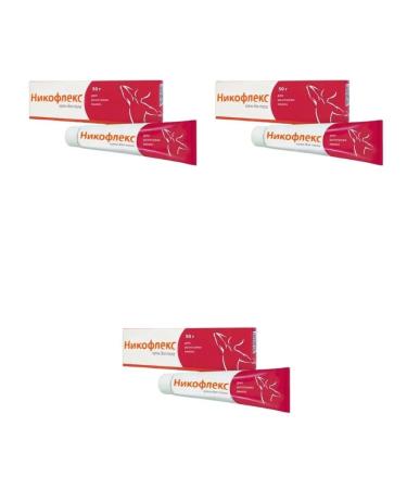 Nikoflex Body cream 50.0 3 pcs