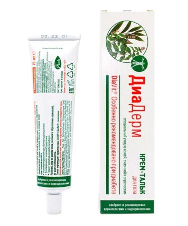 DiaVit DIADERM Creamlide City DT Body 75ml 2 pcs - Buy Online on GoSupps.com