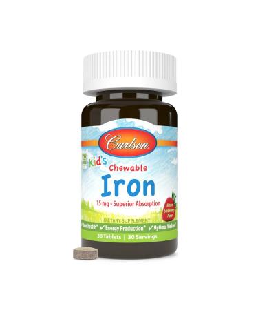 Carlson Iron iron for children 15 mg 30 tablets