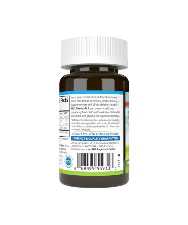 Carlson Iron iron for children 15 mg 30 tablets - Buy Online on GoSupps.com