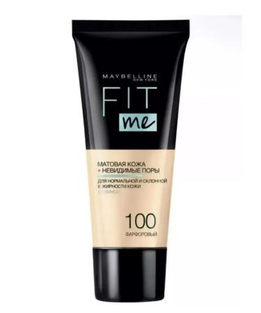 Maybelline New York Fit me matting tonal cream tone 100