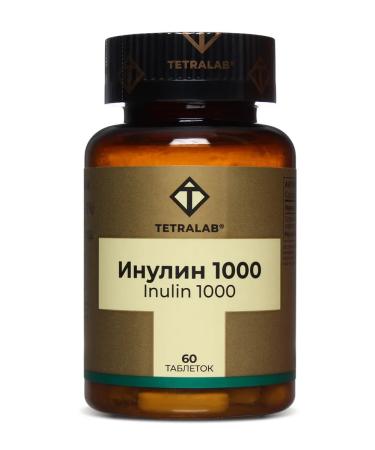 TETRALAB Inulin 1000 mg Drill fibers 60 tablets - Buy Online on GoSupps.com
