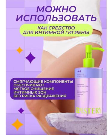 WISTERY Shower gel moisturizer for dry skin 250 ml - Buy Online on GoSupps.com