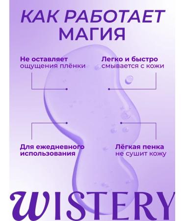 WISTERY Shower gel moisturizer for dry skin 250 ml - Buy Online on GoSupps.com