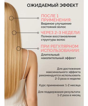 MonoBeauty Hair mask Restoration with jojoba and macadamia oils - Buy Online on GoSupps.com