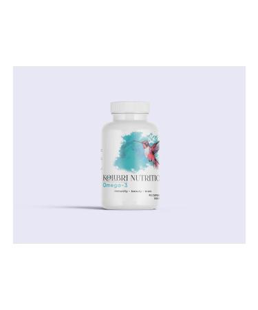 Kolibri nutrition Omega 3 90 capsules - Buy Online on GoSupps.com