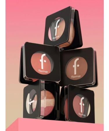 Flormar Baked blush tone 101 coral - Buy Online on GoSupps.com