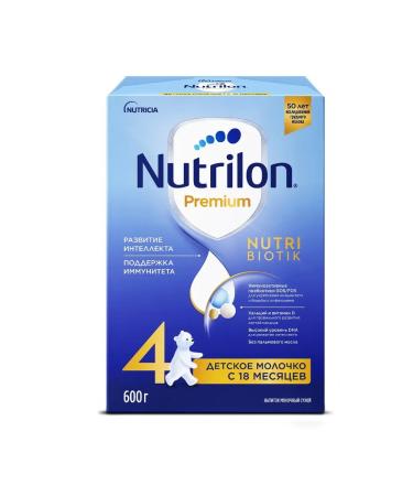 Nutricia Nutrilon Premium Milk mixing 4 from 18 months 600 g - Buy Online on GoSupps.com