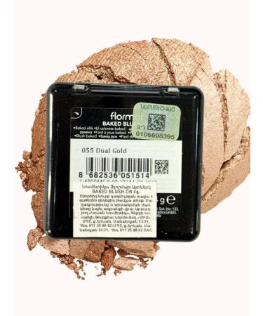 Flormar Baked blush tone 055 double gold - Buy Online on GoSupps.com