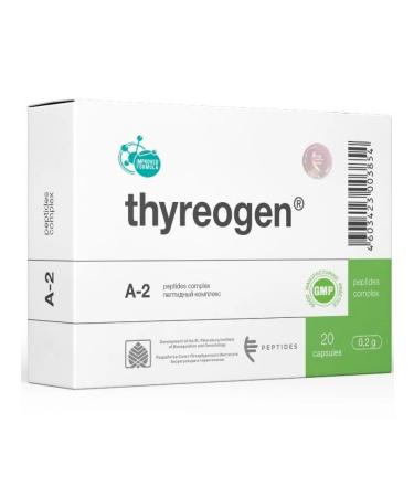 Thyroidogen endocrine system peptides 20 capsules - Buy Online on GoSupps.com