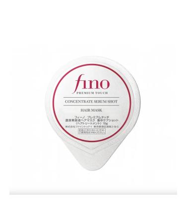 Shiseido Hair mask Fino Concentrated Serum Shot
