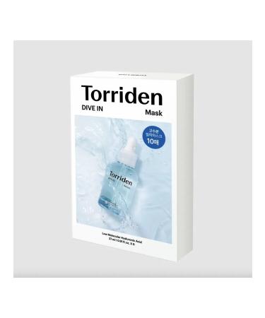 Torriden Face mask Dive in Mask 10pcs - Buy Online on GoSupps.com