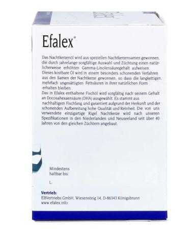 Efamol Efalex Eflex omega 3 Vitamin E Fisheries Fool with ZRR 270 - Buy Online on GoSupps.com