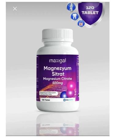 maxigal Magnesium citrate vitamins for women and men. - Buy Online on GoSupps.com
