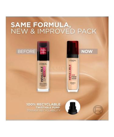 L'OREAL INFALLIBLE TONAL COUNT FREATE TOTAL 145 - Buy Online on GoSupps.com