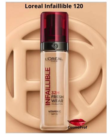 L'OREAL INFALILIBLE TONAL COMPLENT FREATION TOMA 120