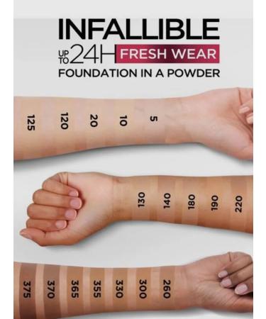 L'OREAL INFALILIBLE TONAL COMPLENT FREATION TOMA 120 - Buy Online on GoSupps.com