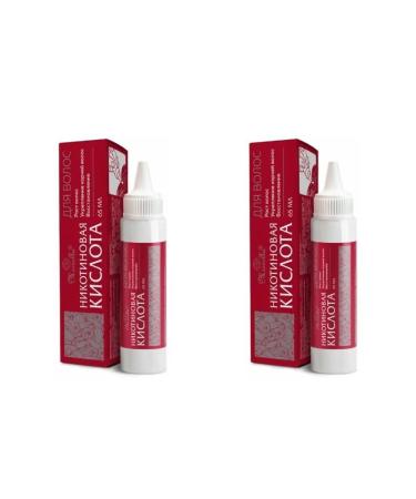 Mirrolla nicotinic acid for hair 65ml 2 pcs