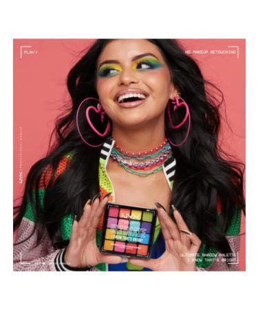 NYX Professional Makeup Palette shadows Ultimate Shadow Palette "I Know Thats Bright" - Buy Online on GoSupps.com